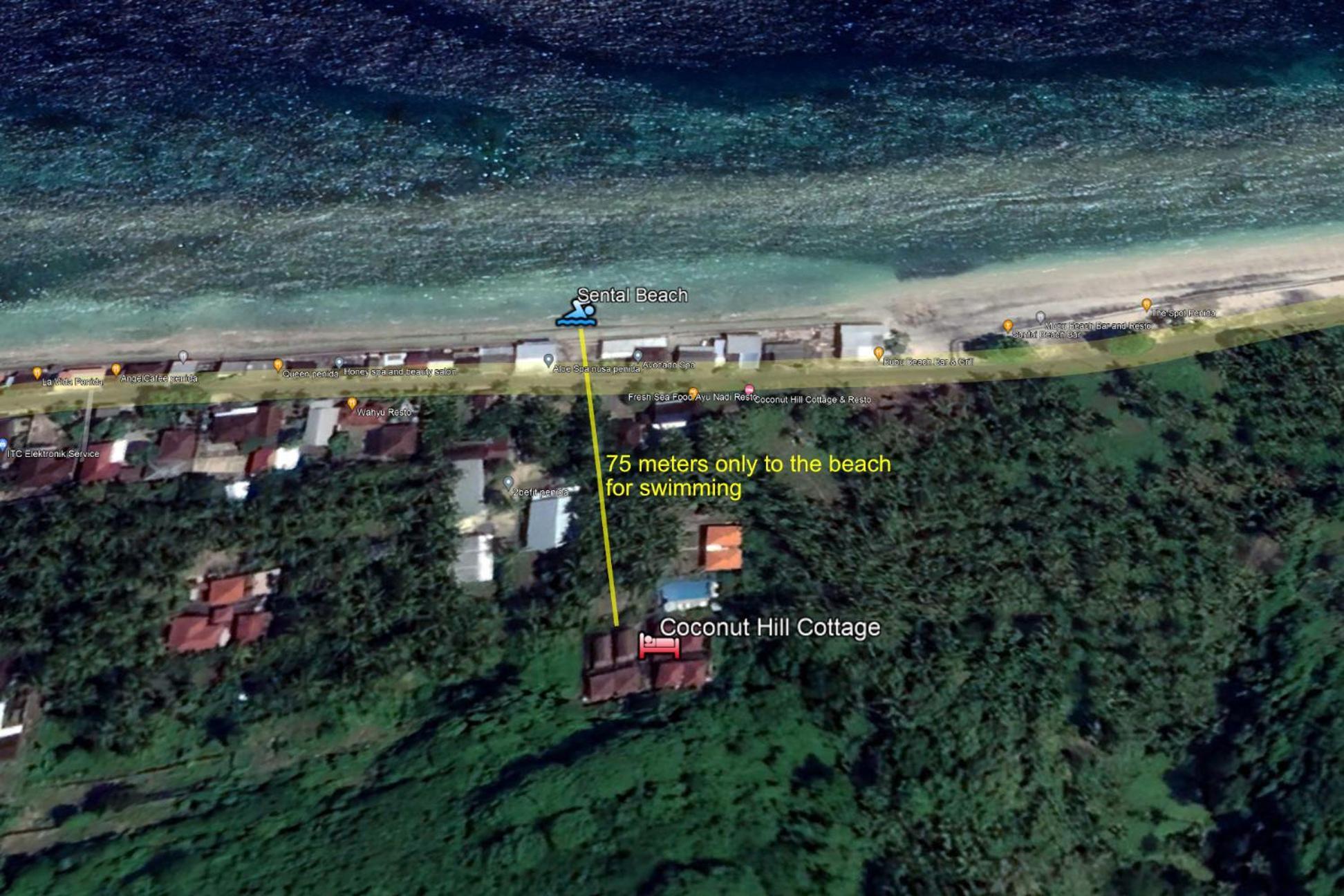 Batununggul Coconut Hill Cottage מראה חיצוני תמונה